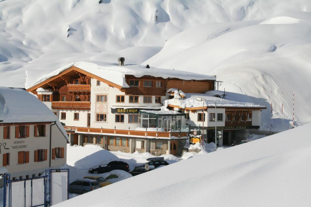 Gasthof Valluga Sankt Christoph Am Arlberg Exterior foto